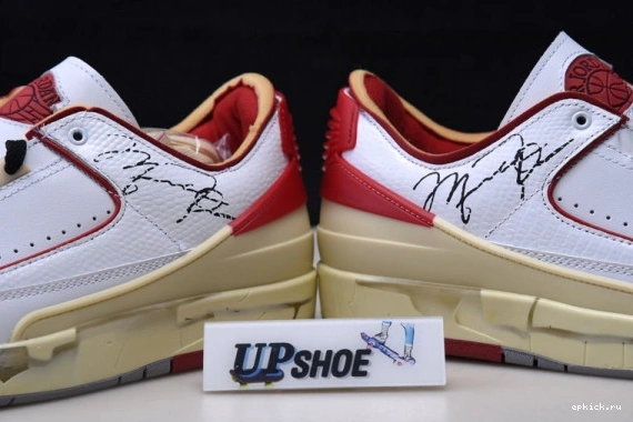 Cheap EP 2 Low DJ4375-106 White Retro O-W Air Jordan Red SP DJ4375-106 0105